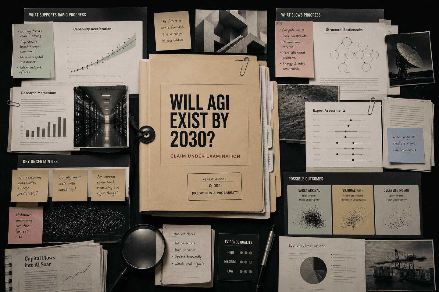 Will AGI Exist by 2030? We Ran 9 AI Models Through Adversarial Review to Find Out.